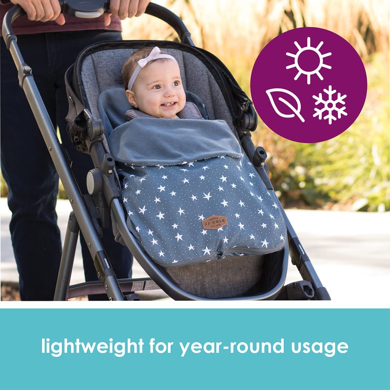 JJ Cole Baby Bundle 365 - Baby Car Seat Cover & Stroller Accessory - Lightweight Baby Bunting for Year Round Comfort - Image 3
